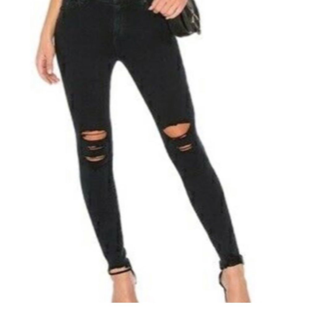 Agolde Sophie High Rise distressed Skinny sz 28